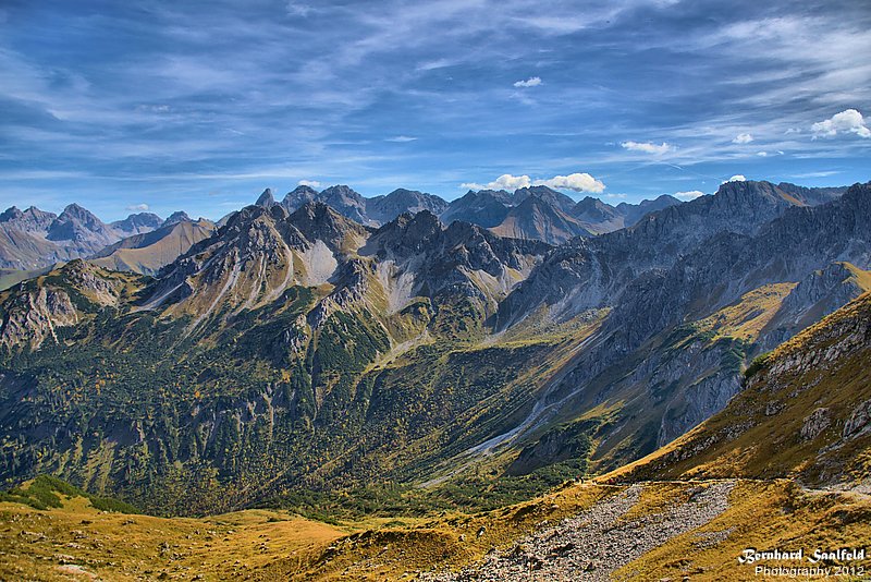 Bernhard Saalfeld - Auf der Kanzelwand - Allgaeu